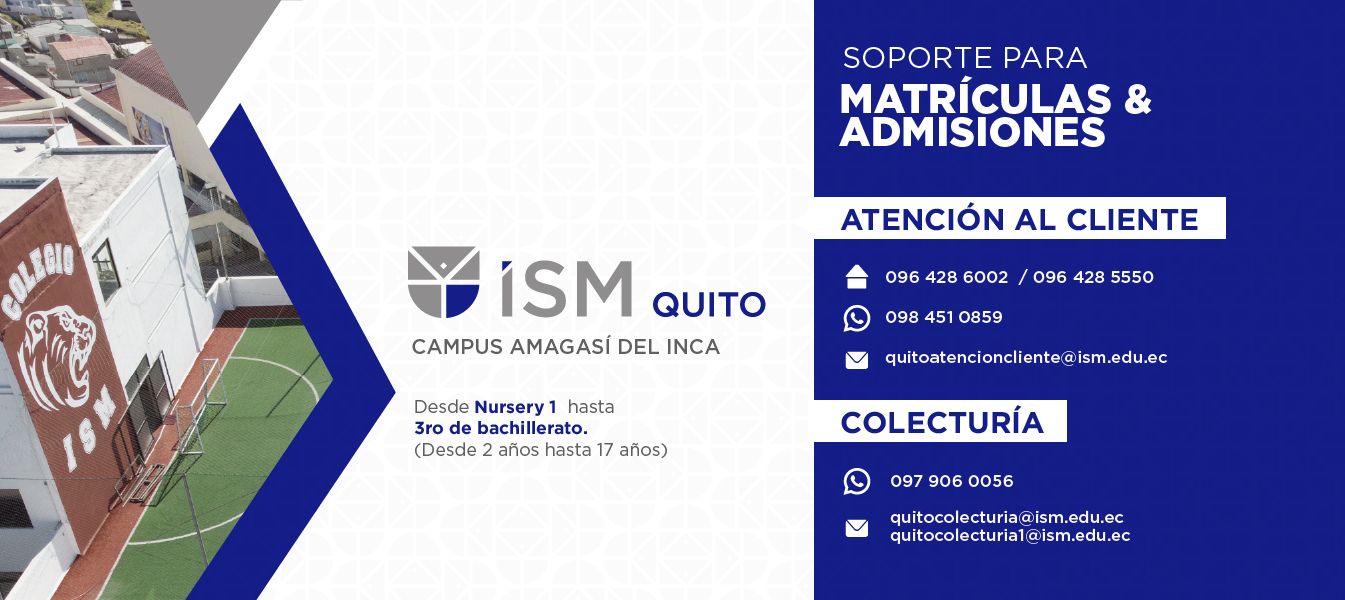Soporte Matrículas y Admisiones QUITO